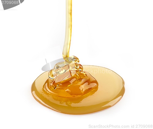 Image of pouring honey