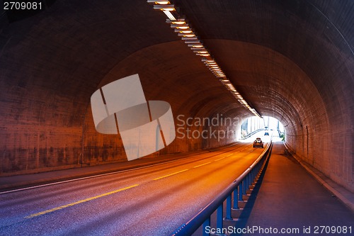 Image of Urban highway road tunnel