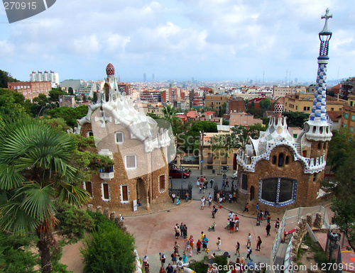 Image of Barcelona landmark - Park Guell