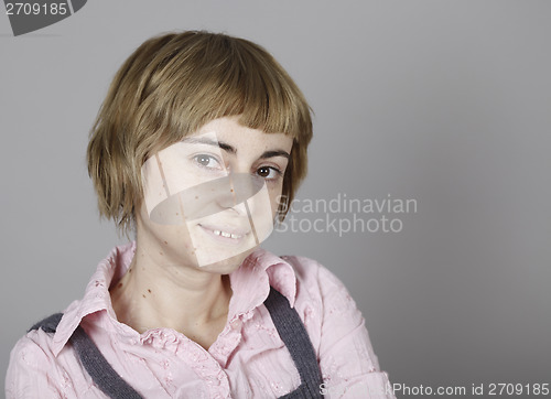 Image of Portrait of a young woman