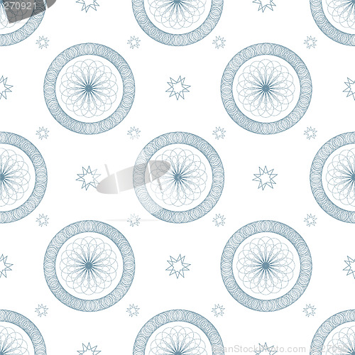 Image of swirl blue repeat