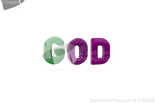 Image of Letter magnets GOD