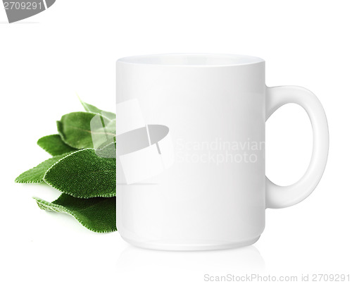 Image of White ceramic mug