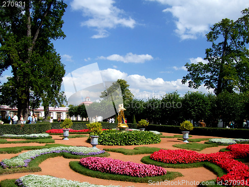 Image of Famous Russian landmark - Peterhof