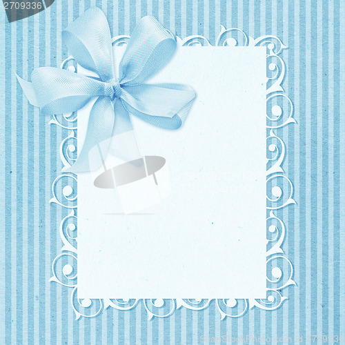 Image of Baby boy arrival card