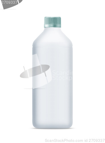 Image of White Plastic Bottle 