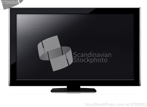 Image of LCD tv screen