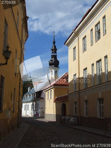 Image of Old town street, Tallinn