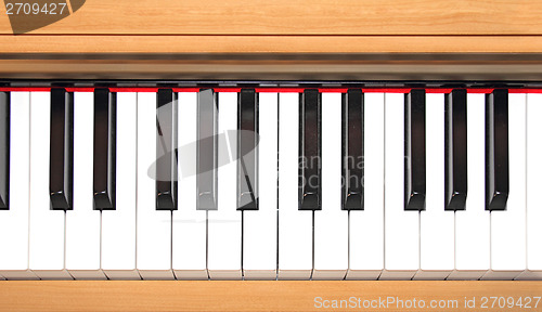 Image of Piano keyboard