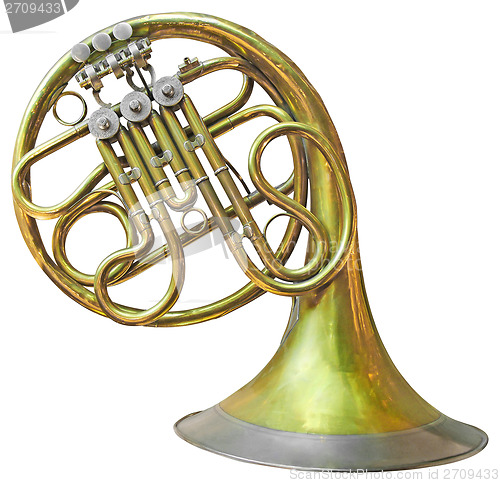 Image of Old French Horn