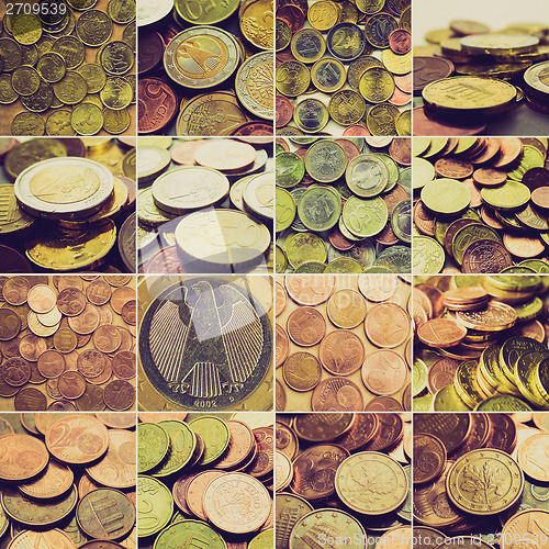 Image of Retro look Money collage