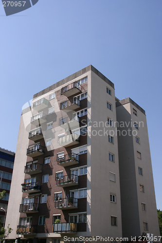 Image of Modern apartment building