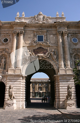 Image of Beautiful palace gate