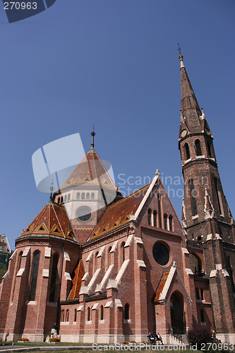 Image of Calvinist church in Budapest