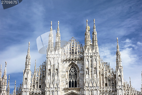 Image of Facade of Cathedral Duomo, Milan