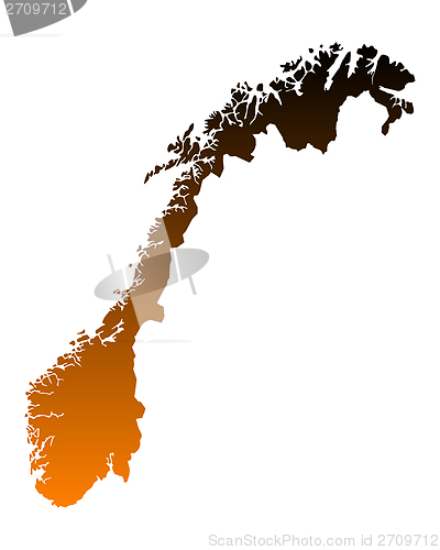 Image of Map of Norway