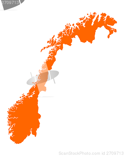 Image of Map of Norway