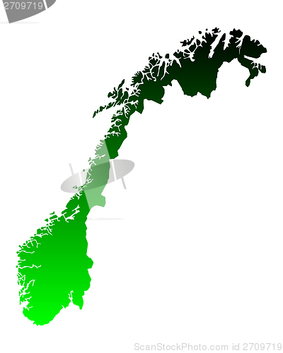 Image of Map of Norway