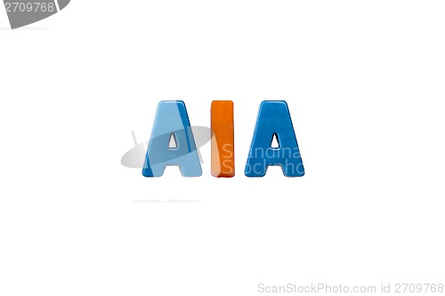 Image of Letter magnets AIA