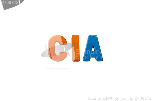 Image of Letter magnets CIA