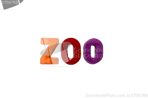 Image of Letter magnets ZOO