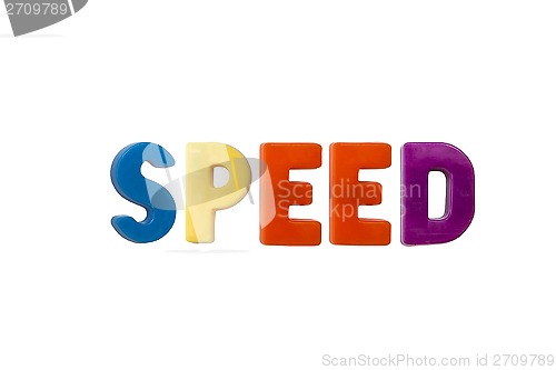 Image of Letter magnets SPEED