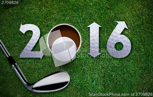 Image of Happy New Golf year