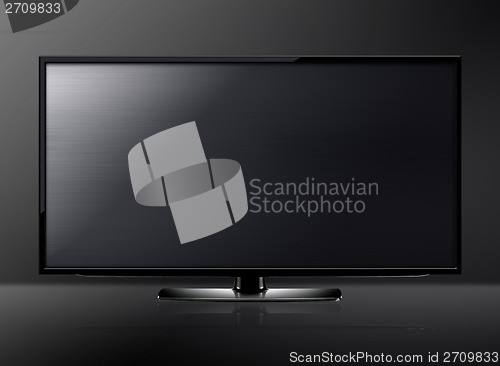 Image of LCD tv screen