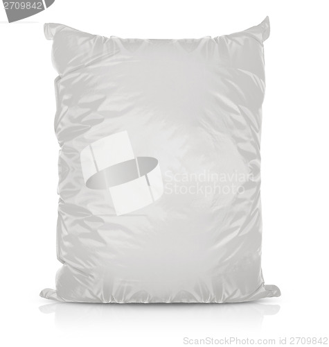 Image of White Blank Foil Food Bag