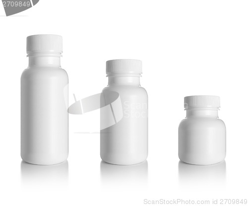 Image of Blank medicine bottle