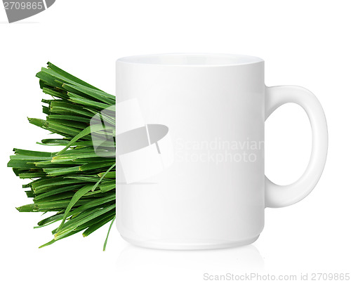 Image of White ceramic mug