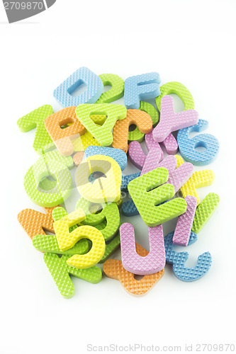 Image of colorful alphabet letters