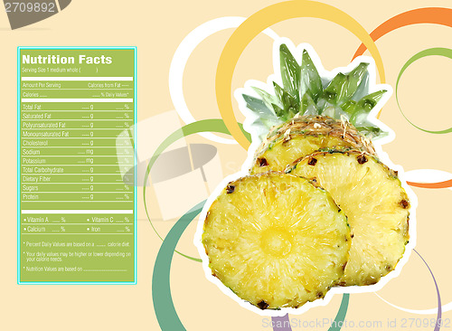 Image of Pineapple nutrition facts