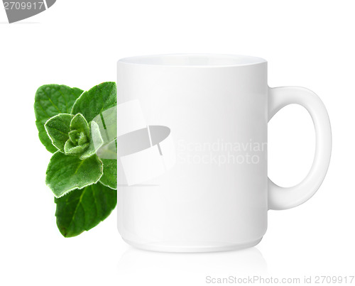 Image of White ceramic mug