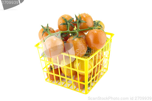 Image of fresh cherry tomatoes