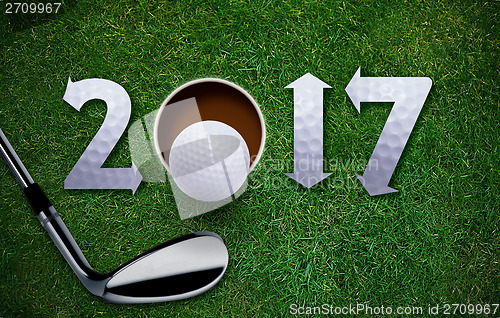 Image of Happy New Golf year