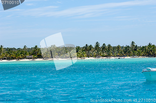 Image of Island with beautiful beach