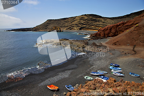 Image of boats musk pond rock stone 