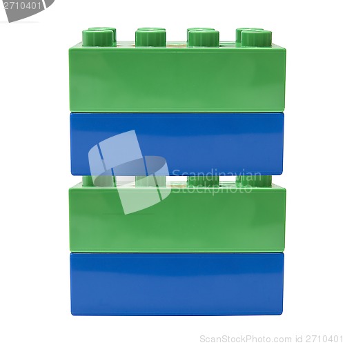 Image of colorful building block