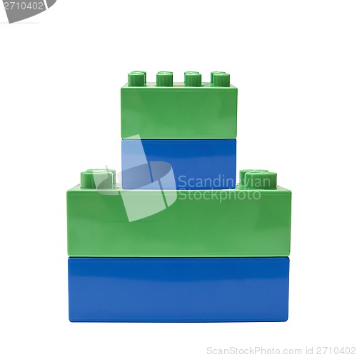 Image of colorful building block