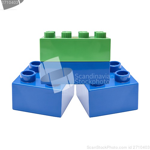 Image of colorful building block