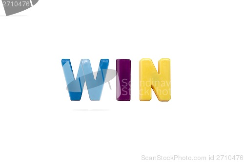 Image of Letter magnets WIN