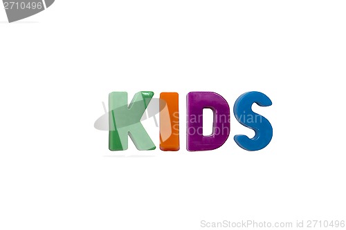 Image of Letter magnets KIDS