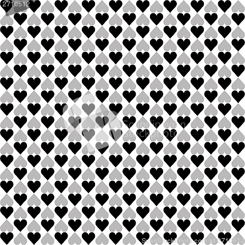 Image of Seamless Hearts Pattern