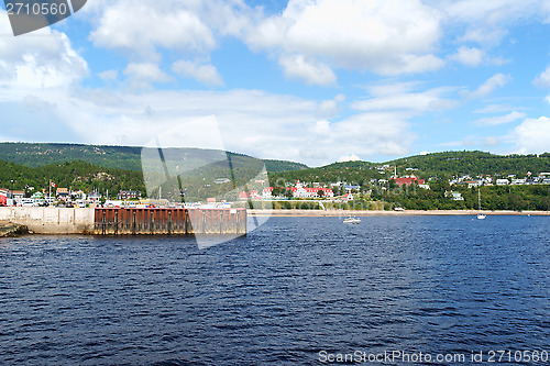 Image of The small town of Tadoussac, Canada