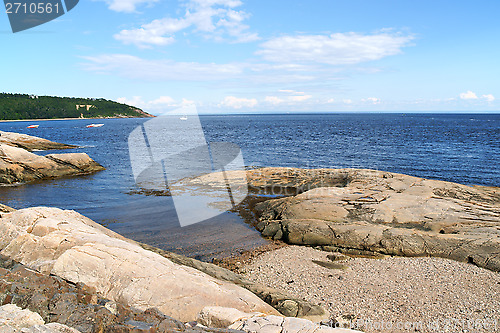 Image of The coast near Tadoussac, Canada