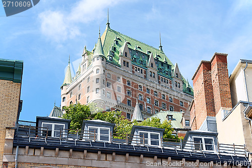 Image of Chateau Frontenac Hotel in Quebec City, Canada