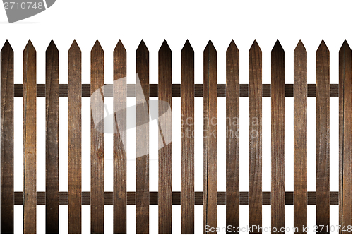 Image of rural wood fence