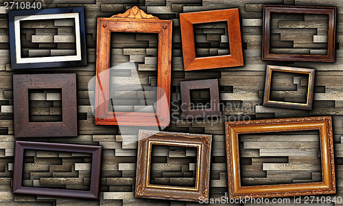 Image of abstract arrangement of frames