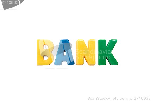 Image of Letter magnets BANK